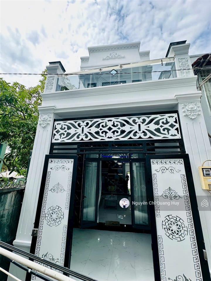 Nhà phố hiện đại ở ngay khu yên tĩnh, an ninh hẻm 3,5m 458 huỳnh tấn phát 4m x 20m giá 6,3 tỷ