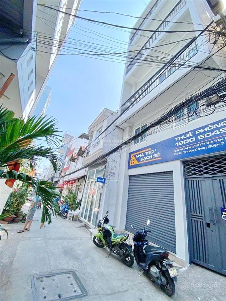 Căn hộ dịch vụ 5 tầng, 20 phòng hẻm xe hơi bùi văn ba q7 giá 16,99 tỷ