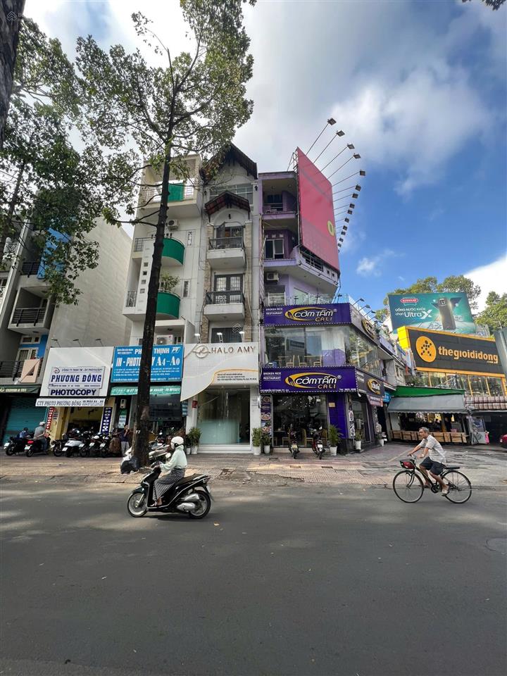 Bán nhà mt nguyễn chí thanh, p.9, q.5. dt 3,95x15m. nhà 4 lầu hđt 60 triệu/tháng.