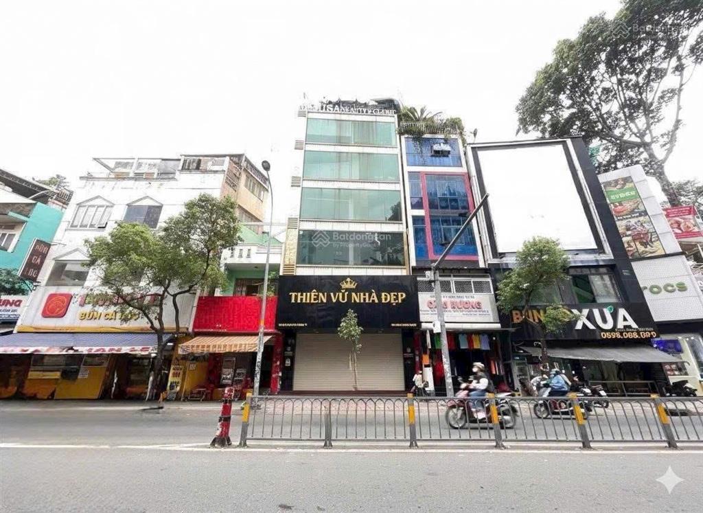 Tốt nhất! bán nhà mặt tiền tạ uyên ngay hồng bàng quận 5 4x18m hầm 7 tầng hđ 90 triệu giá 30 tỷ