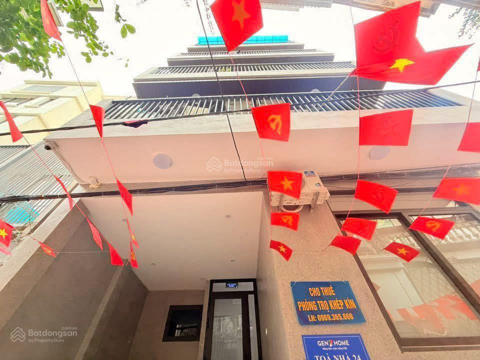 Bán tòa ccmn hoàng hoa thám dt 122m2 6 tầng thang máy 28 phòng cho thuê 150tr/tháng giá 29 tỷ