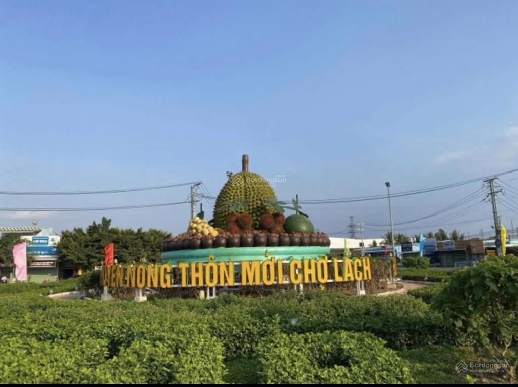 Đất mặt tiền ql57 trung tâm chợ lách thổ cư tiện kinh doanh