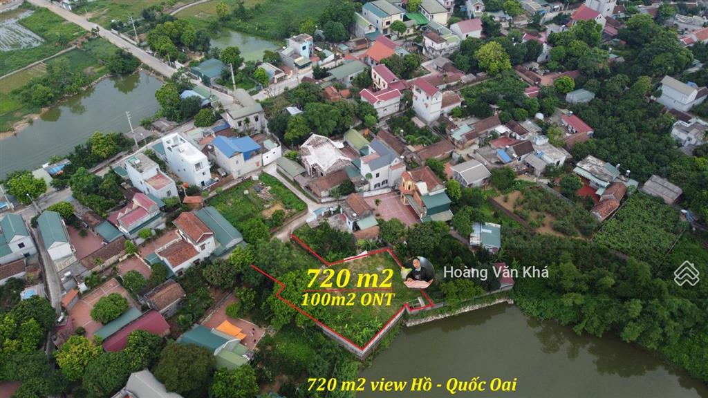 Chính chủ bán đất view hồ siêu đẹp thoáng mát quanh năm 719m² giá chỉ 10,4 triệu/m2
