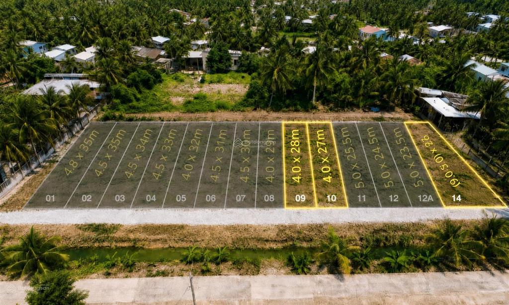 Đất 9x34m, giáp đường đoàn thị nghiệp. chợ trung an, đường xe 7 chỗ.