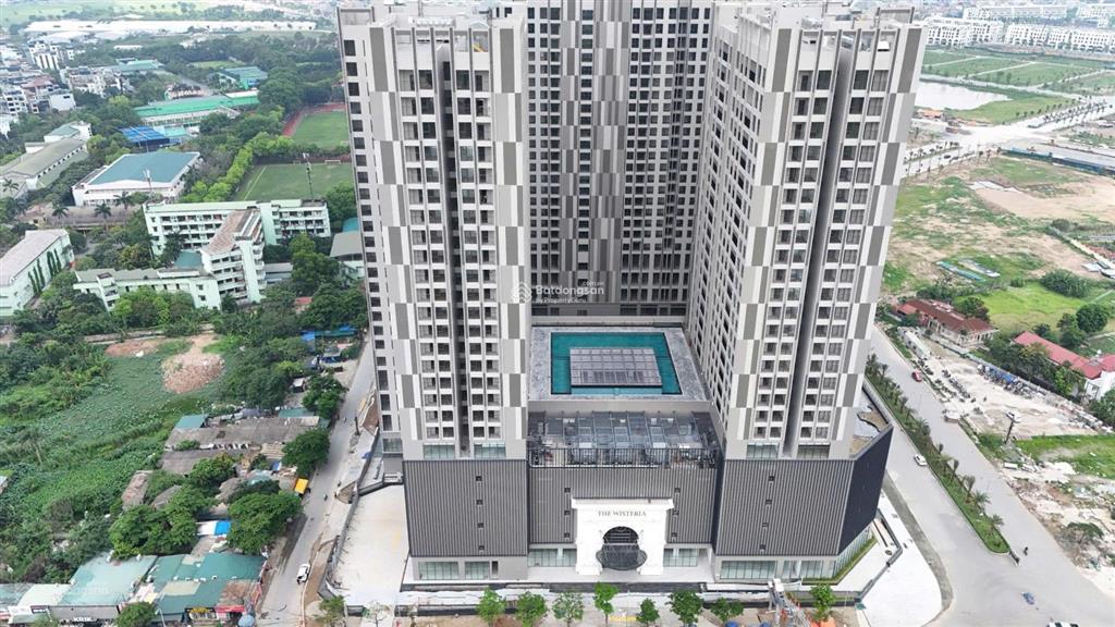Chỉ 5,x3tỷ nhận ngay căn 83m 2ng 2vs full nội thất tại chung cư cao cấp the wisteria sổ đỏ trao tay