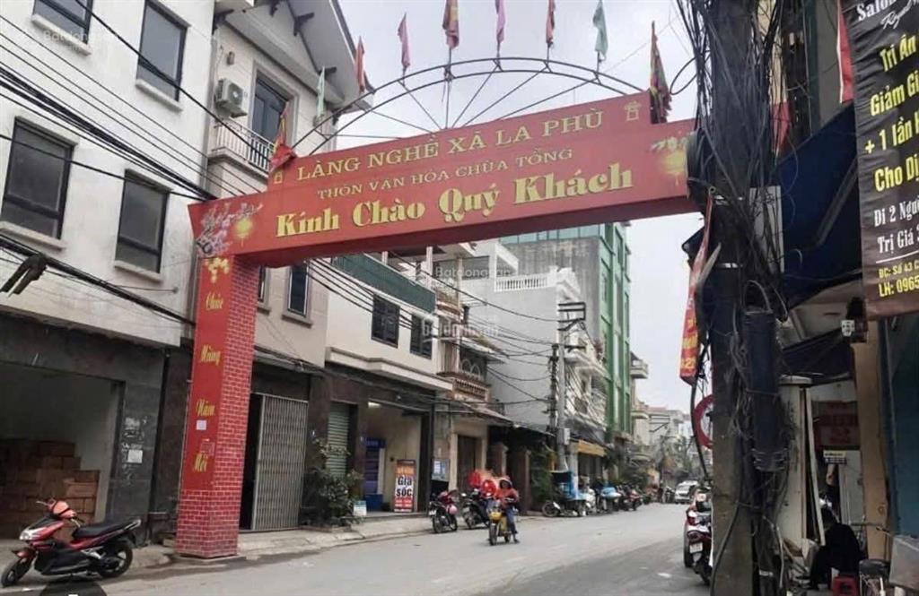 Bán đất tại la phù, 5,4 tỷ, 40m², sổ đỏ, mặt tiền 4m (ctl) vuông, ko qh