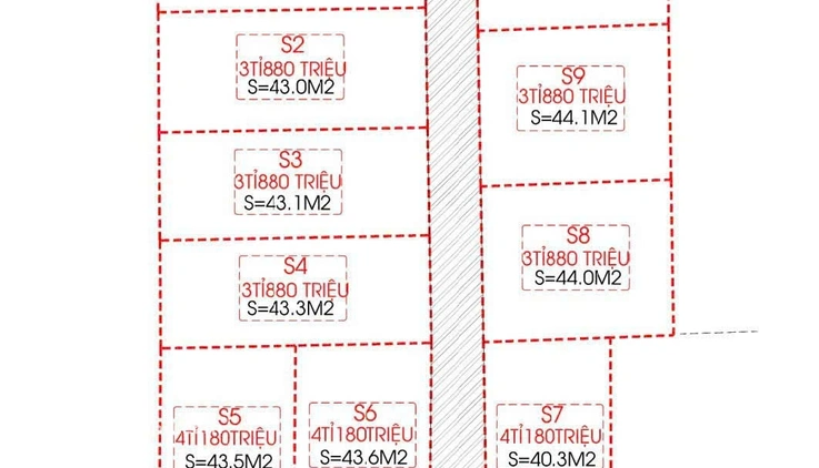 Mở bán dãy nhà 10 căn tại đường Ngô Gia Tự
