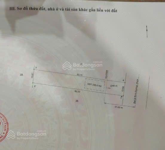Bán đất tại đại lộ bình dương, tân định 1264,7m thổ cư 200m². ngang 13,6m mặt tiền cực đẹp giá ngộp