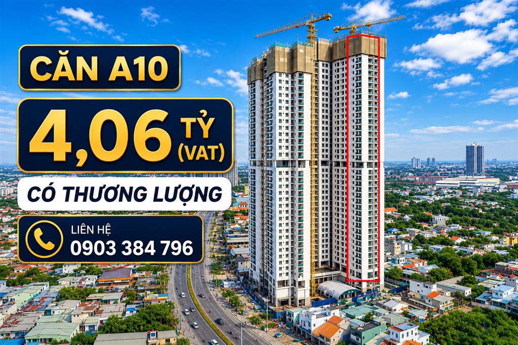 Căn góc a10 2pn 2wc 73,6m2 tầng cao view bao đẹp chỉ 3,98 tỷ (vat & phí cn) đã thanh toán 36%