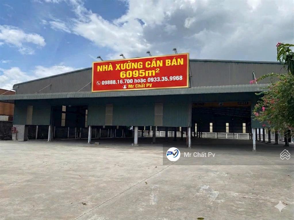 Bán xưởng đường dt 747 6095m² (xưởng 3085m²) giá bán 65 tỷ