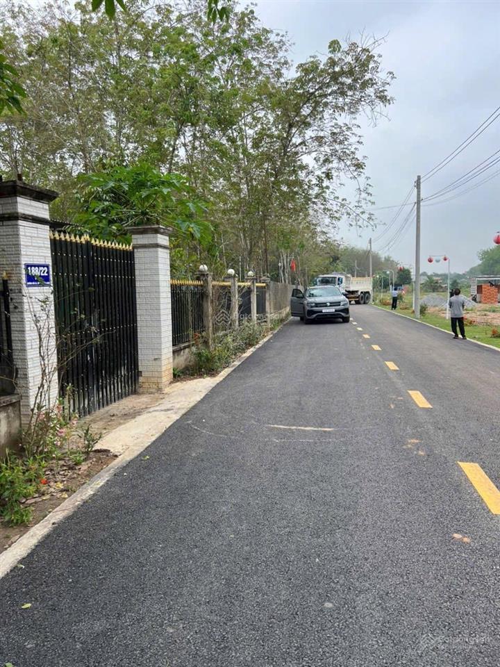 Bán đất xã long hòa tp. hcm. tổng 200m² (ngang 5x40m) có 100m² thổ cư, mặt tiền đường nhựa thông 6m