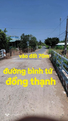 Bán đất thổ cư 100m2, ấp Thạnh Phú, Gò Công Tây, Tiền Giang - Sổ hồng công chứng ngay
