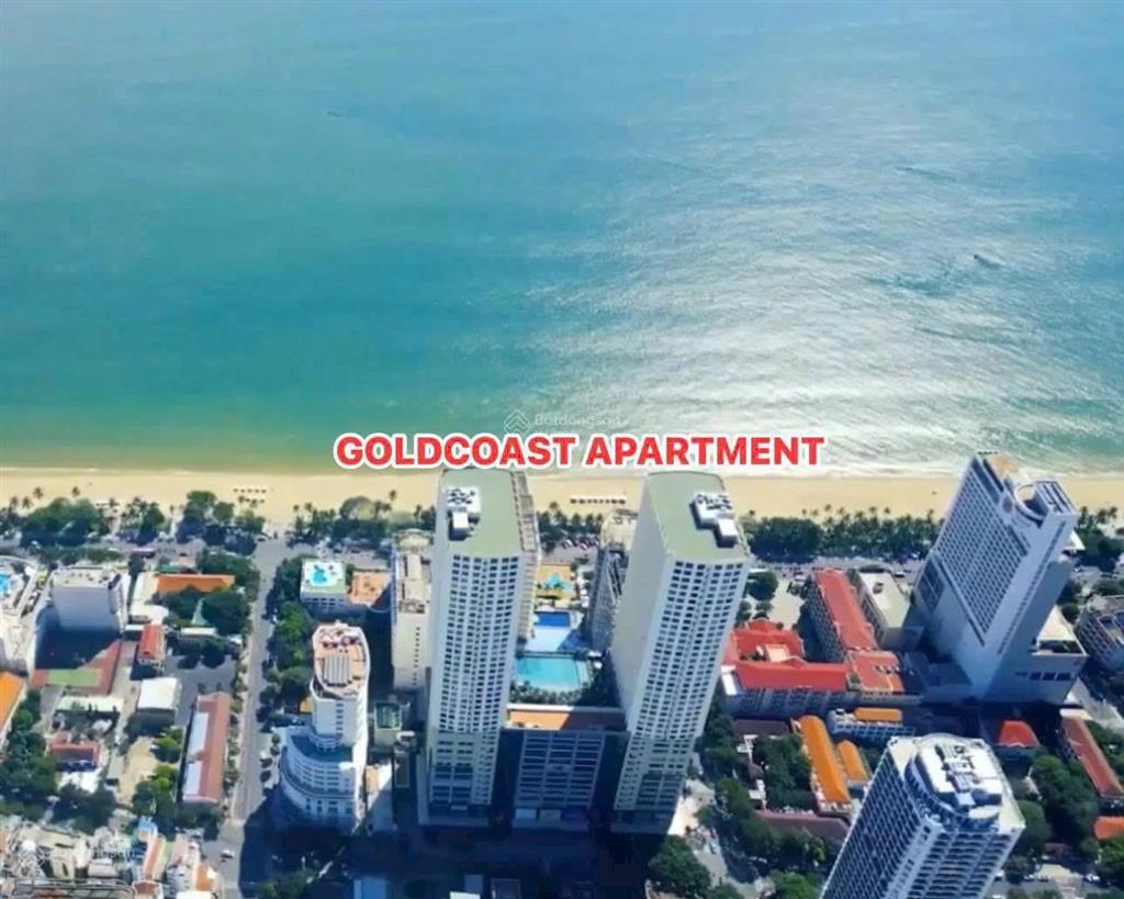 Sổ hồng lâu dài căn góc 2pn gold coast nha trang toà nam tầng cao view biển