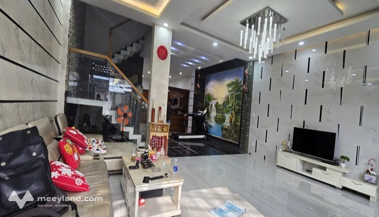 Bán biệt thự hẻm 8m, Lê Văn Quới, Bình Hưng Hòa A, Bình Tân, 154m2, 4 tầng, ngang 7m