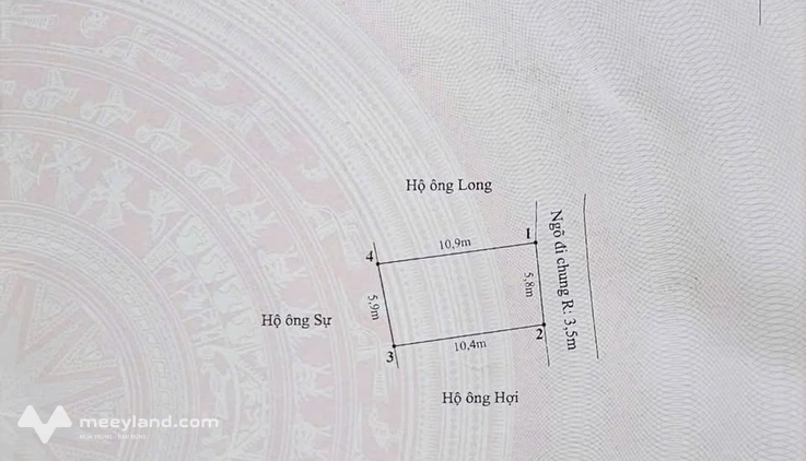 Em mới về lô đất tại Nguyệt Áng, Thái Sơn, An Lão, Hải Phòng