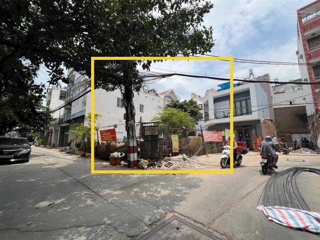 Bán lô đất góc 2mt hẻm gò dầu diện tích 8,5x9m giá 6,38 tỷ tl