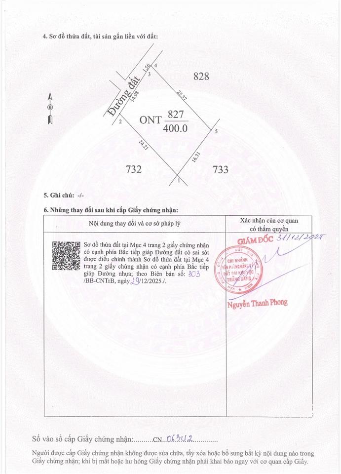 Đất nền 400m2 tại xã đôn thuận, huyện trảng bàng, tây ninh, giá siêu hời 4 tỷ vnd