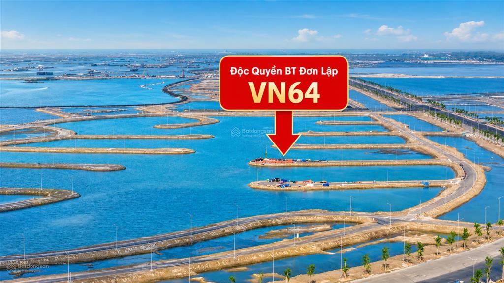 Giá đợt 1 bt đơn lập vn64 giá full 33,085 tỷ view biển đảo vip htls 24 tháng