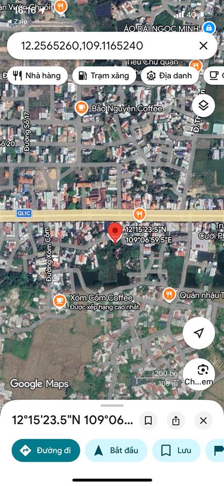 Đất diên an cách đường 23 10 chỉ 100m
