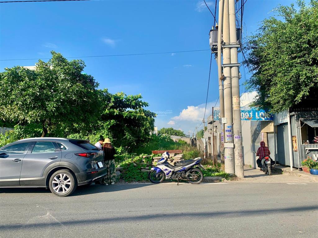 Bán nền 2 mặt tiền lâm quang ky hẻm 1m5