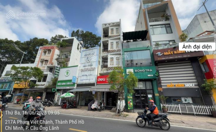 Bán mặt tiền 100 phạm viết chánh ngay bv từ dũ (dt 4x11m, 4 tầng đẹp) p. nguyễn cư trinh quận 1