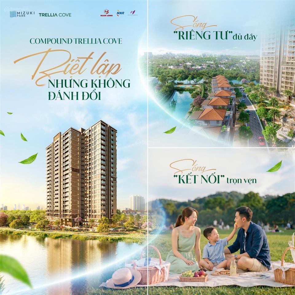 Trellia cove thanh toán 10% ký hđmb nhận nhà quý 3/2027 miễn phí quản lý 2 năm giỏ hàng đa dạng
