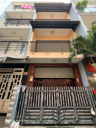 Nhà 4 tầng, bê tông cốt thép Lê Thận, phường Phú Thạnh, Tân Phú