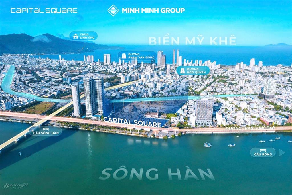 Capital square, căn hộ view sông ngay cầu sông hàn, cạnh vincom. mở bán đợt đầu chiết khấu đến 17%