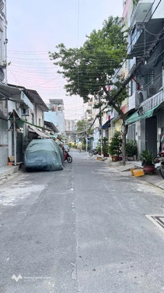 Tân Phú, hẻm xe hơi đỗ cửa 62m2, ngang 4m, ngay mặt tiền, không quy hoạch