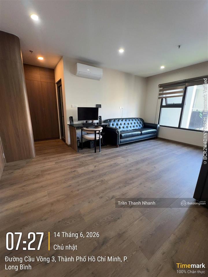 Bán căn hộ full nội thất cao cấp the origami vinhomes grand park, giá 2,490 tỷ