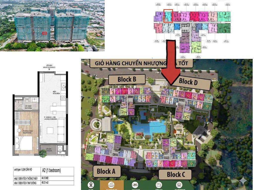 Chính chủ bán ch 1pn hiếm tại elysian gamuda, giá 3,35 tỷ, dt 48m², hoàn thiện, 0907 863 ***