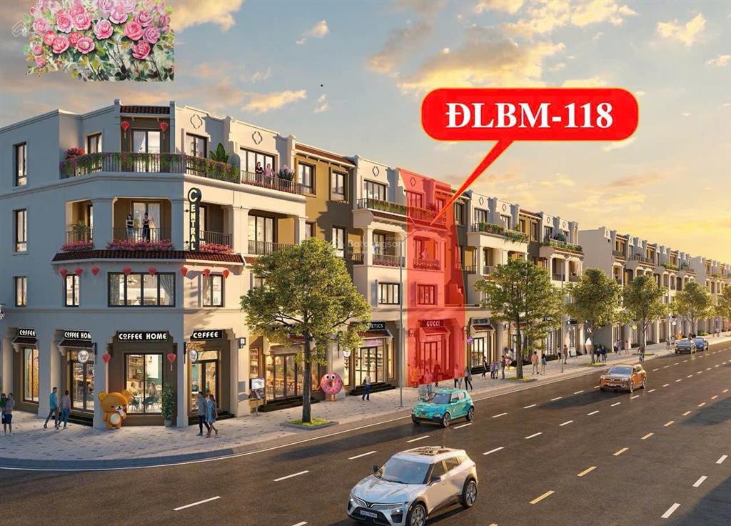 Liền kề shop đlbm 118 cạnh vincom plaza wonder city đan phượng