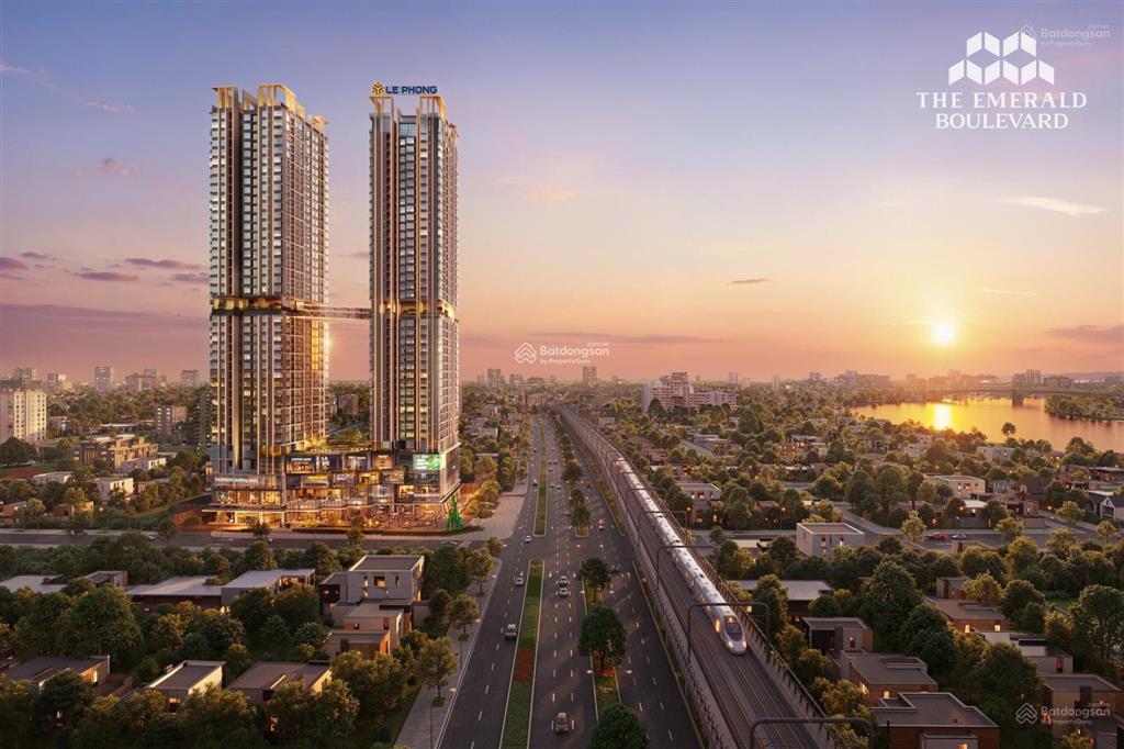 The emerald boulevard căn hộ mặt tiền ql13 tứ diện view sông giá từ 2,8 tỷ tt 50% nhận nhà