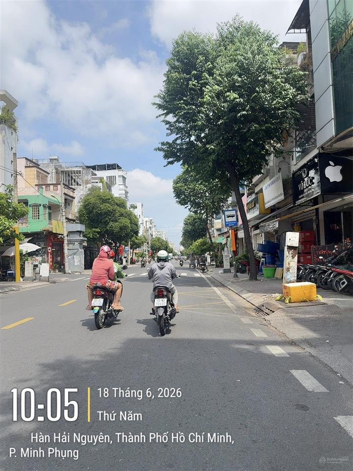 Mặt tiền kd sâm uất hàn hải nguyên, quận 11 thông ra đường 3/2 vị trí cực đẹp, 4 tầng, 16,3 tỷ