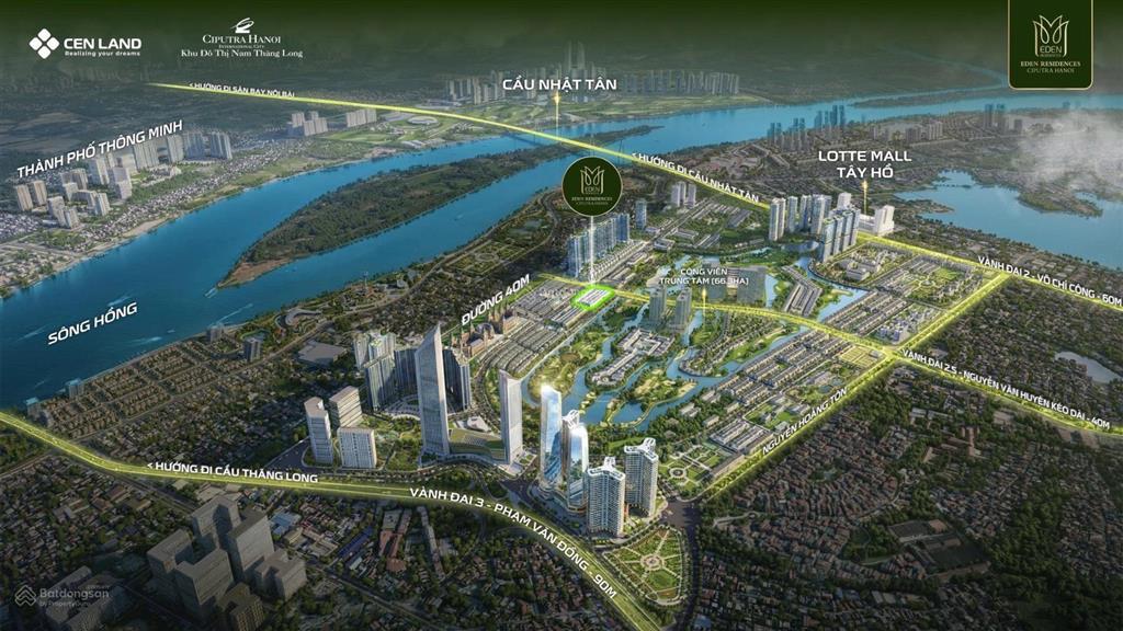 Eden residences biệt thự khu p ciputra. nơi không dành cho số đông