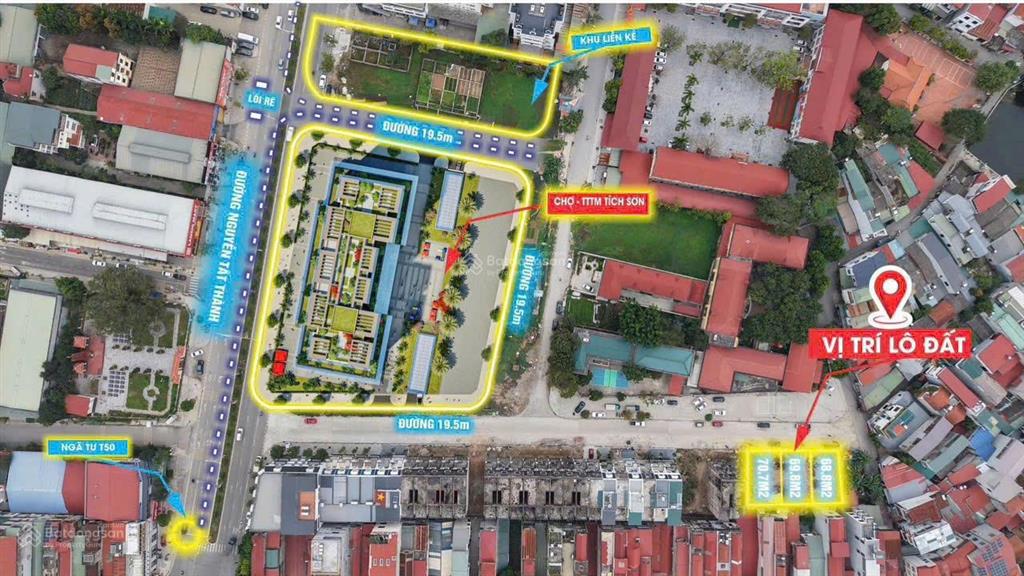 Liền kề bàn giao nhà xây thô 69,8m2 tại tích sơn,vĩnh yên cũ