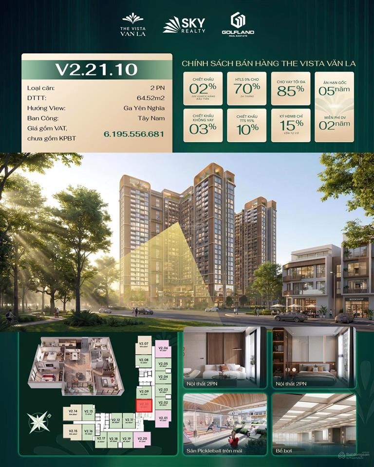 Độc quyền căn tầng 21 view metro ga văn khê view thoáng giá đẹp nhất vista 0856 841 ***