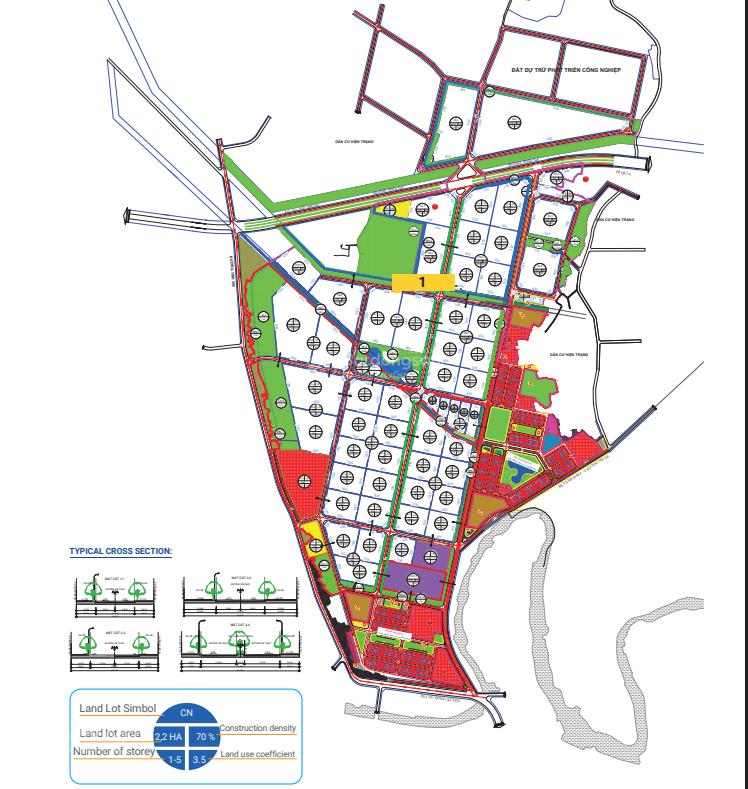 Khu công nghiệp châu minh, hương lâm bắc lý tại hiệp hòa chính thức mở bán. dt 1ha, ưu đãi thuế