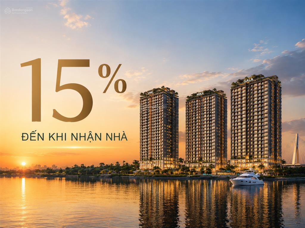 Cơ hội hiếm mua nhà không áp lực tài chính, chỉ 15% đến khi nhận nhà