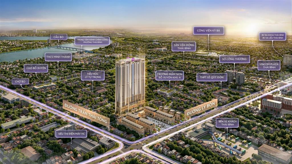 Mở bán căn hộ diamond light trung tâm tp thái bình, studio, thích hợp cho thuê và đầu tư