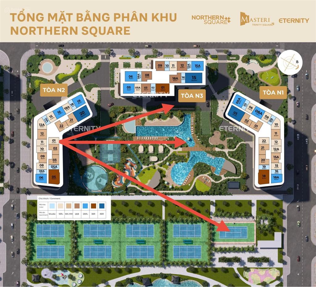 Cắt lỗ nhanh căn hộ 1pn+ view bể bơi masteri trinity cực kì đẹp