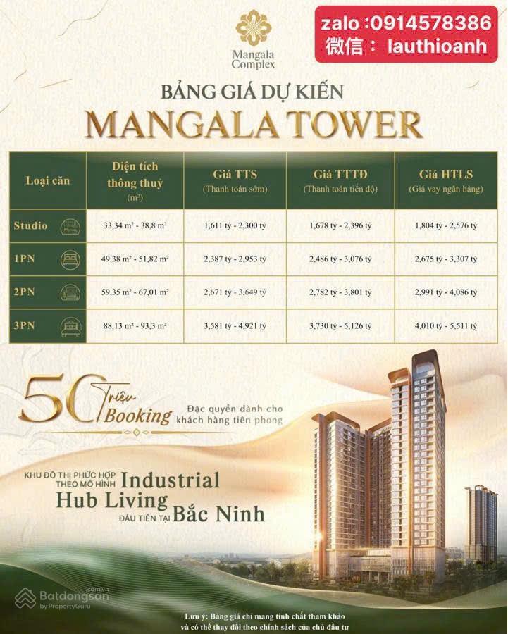 Mangala complex bắc giang chung cư trong lõi kcn song khê nội hoàng sở hữu vị trí hiếm có