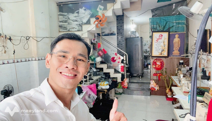 Nhà 4 tầng hẻm thông, Lạc Long Quân, P.10, Tân Bình, 4.5 tỷ