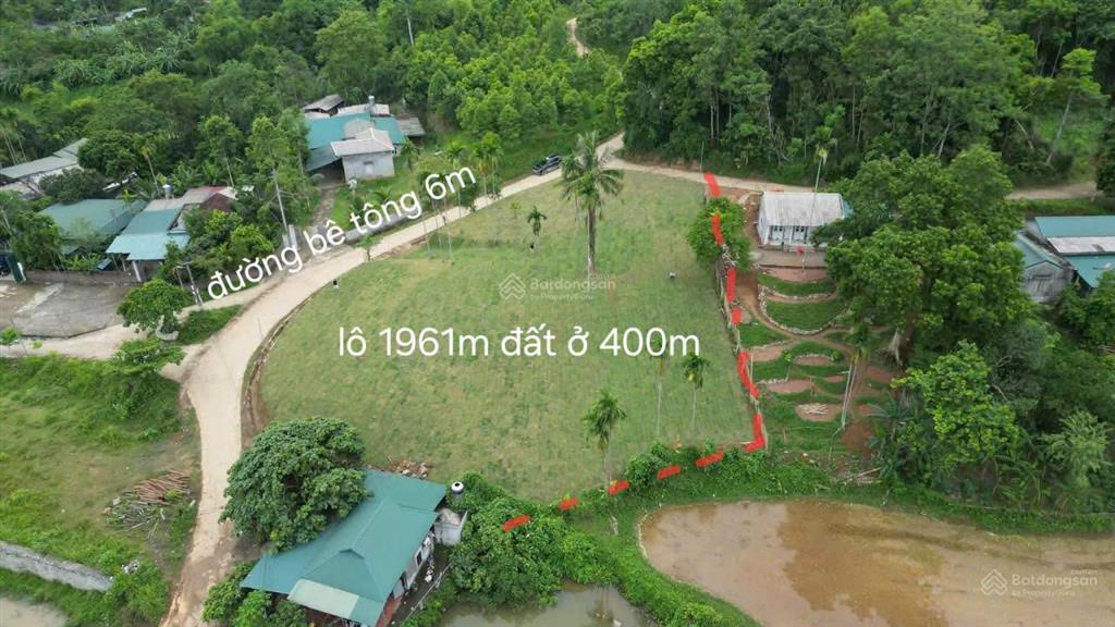 Cần bán lô đất nghỉ dưỡng 1961m view cánh đồng