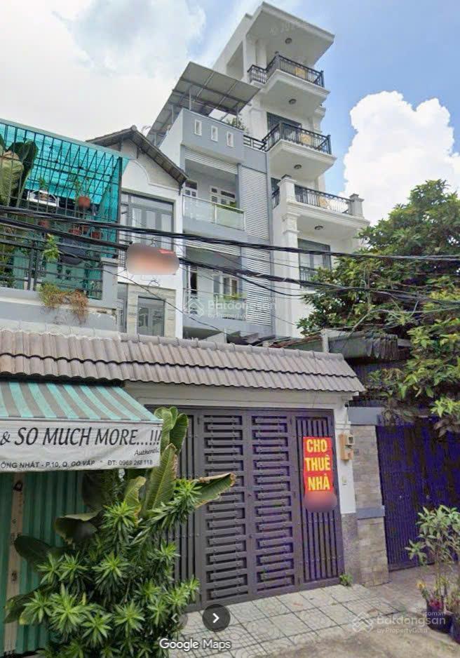Nhà mặt tiền quận gò vấp đường thống nhất 4 tầng 80m² dòng tiền khai thác tốt giá 11,9 tỷ