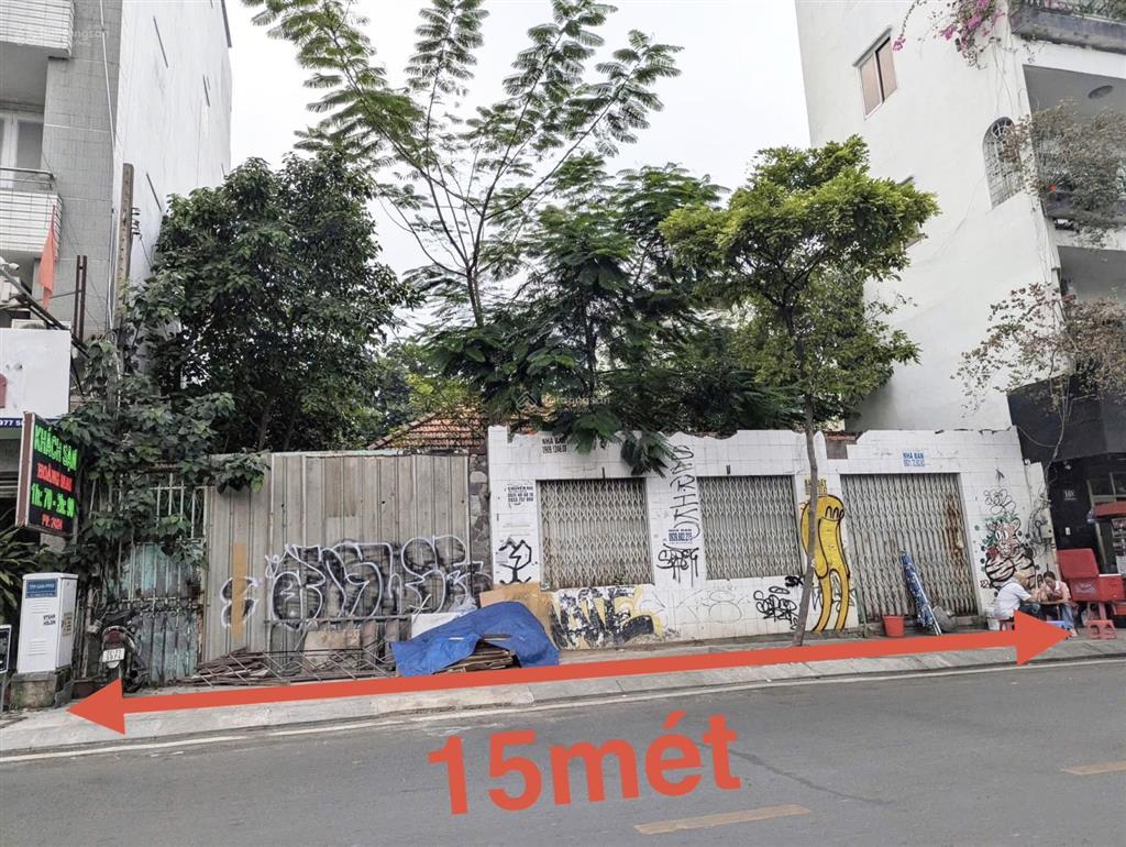 876m2 đất 2 mặt tiền đa kao quận 1 15m x 55m