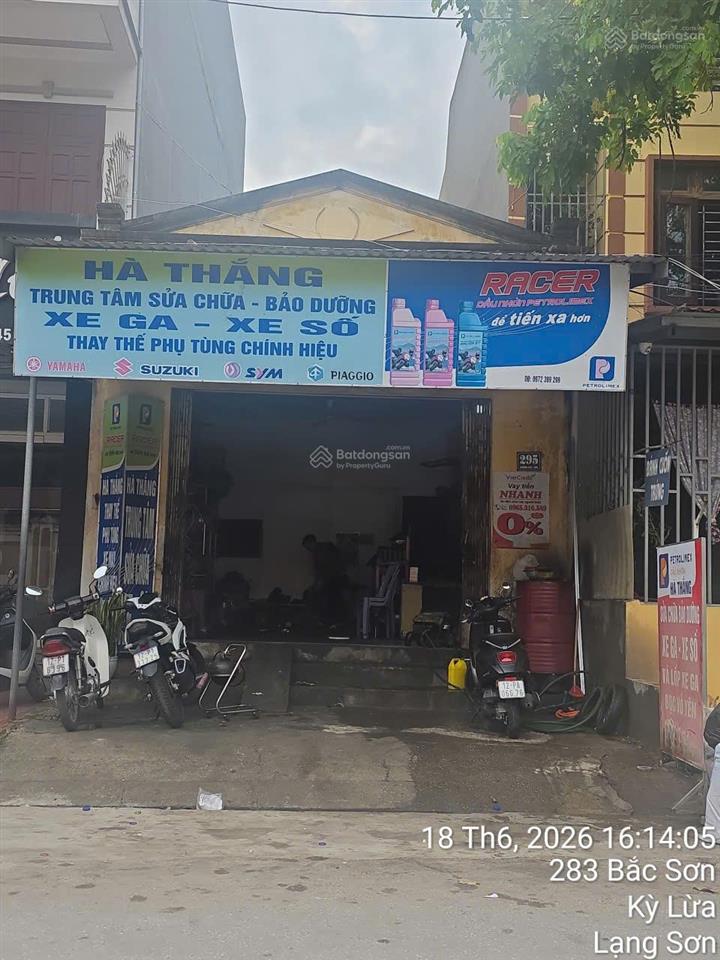 Thanh lý nhà 148,3m2 mặt phố bắc sơn phường kỳ lừa tỉnh lạng sơn. 0945 559 ***