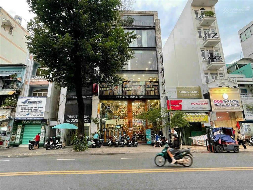 Vị trí đẹp mt thương hiệu võ văn tần, quận 3 9x18m 6 tầng hđt 200 triệu giá 80 tỷ