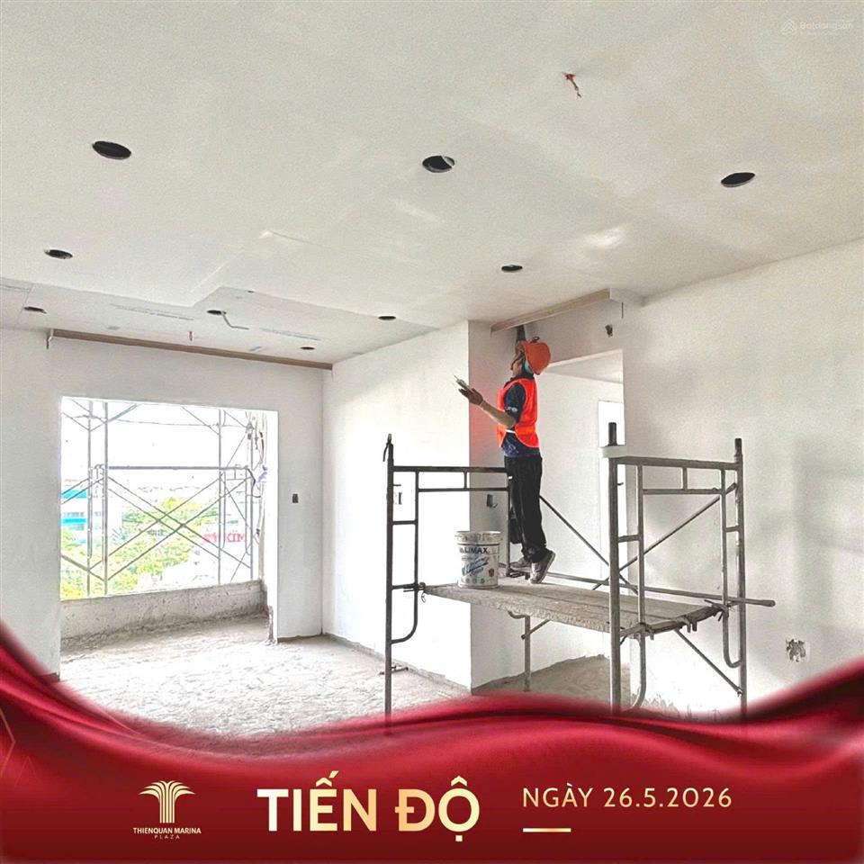 Bán cc thiên quân marina plaza, 1,565 tỷ, 50m2, 2pn, 1wc, hàng hiếm sinh lời ngay 320 triệu