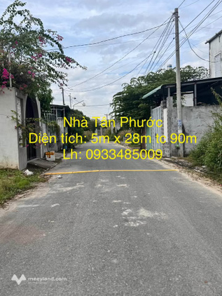 Bán đất diện tích 5x28m tại phường Tân Phước, Phú Mỹ, Bà Rịa - Vũng Tàu, giá 1.85 tỷ